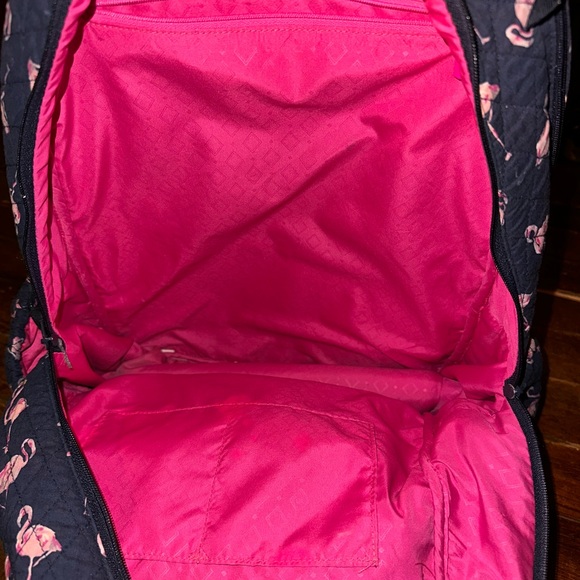 Vera Bradley Pink and Navy Backpack main image 6